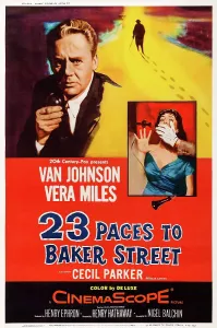 Miles Prints: 23 PACES TO BAKER STREET, US poster