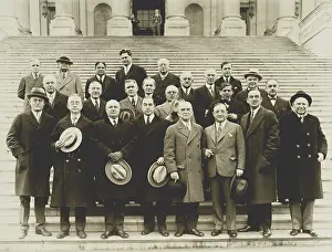 John Phillip Prints: 24 of the 61 Wet Congressmen on the Capitol steps. With their leader, Maryland Rep