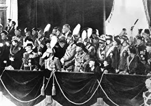 Nicholas Prints: 25, 000 Italian soldiers parade for Admiral Horthy. Dec. 3, 1936