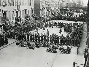 Rs3wn Prints: 2nd Battalion of the IX Coast Artillery Corps demonstrating the hollow square formation