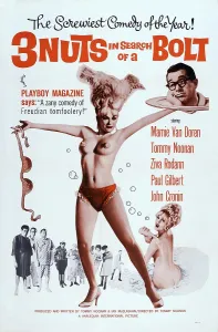 Tommy Prints: 3 NUTS IN SEARCH OF A BOLT, US poster art