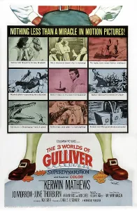 Images Dated 5th November 2013: THE 3 WORLDS OF GULLIVER, US poster, 1960