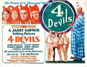 Mary Prints: 4 DEVILS, (aka FOUR DEVILS), US poster