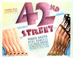 Chorus Line Prints: 42nd STREET, US poster, 1933