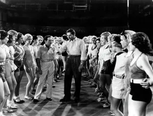 Rehearsal Prints: 42ND STREET, Ruby Keeler, Una Merkel, George E. Stone, Warner Baxter, Ginger Rogers, 1933
