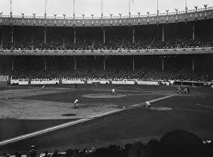 Batting Prints: 4th game of the World Series at the New York Polo Grounds