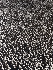 Captured Prints: Some of the 5, 400 German prisoners taken at St. Quentin, France. Oct. 2, 1918