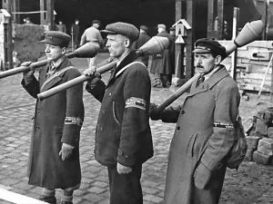 Militia Prints: Some of the 60, 000 Volksstrum engaged in the Battle of Berlin, April 16-May 2, 1945