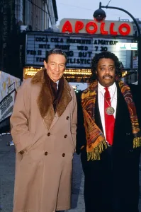 African American Prints: 60 MINUTES, from left: Mike Wallace, Al Sharpton, 1993, (1968-)