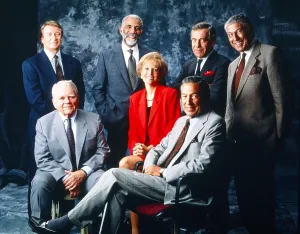 Andy Prints: 60 MINUTES, from left: Steve Kroft