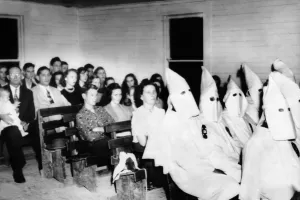 Civil Rights Prints: 75 Ku Klux Klansman joined the congregation of the Massay Line Church of God