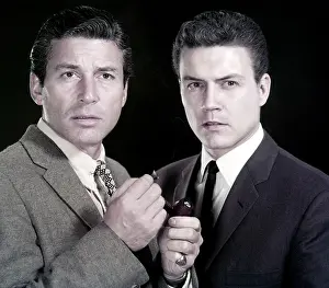 Zimbalist Prints: 77 SUNSET STRIP, from left, Efrem Zimbalist, Jr. Roger Smith, 1958-64