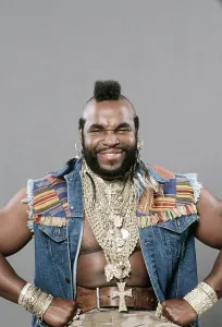 1980s Portraits Prints: THE A-TEAM, Mr. T. 1983-1987