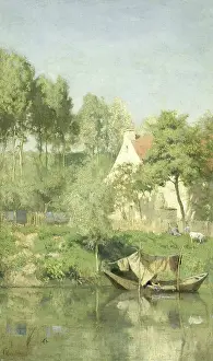 Spring Prints: Aan de Oise, by Coen Metzelaar