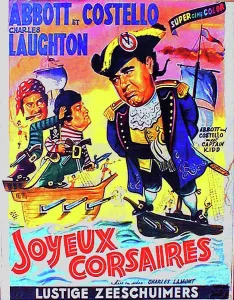 Laughton Prints: ABBOTT AND COSTELLO MEET CAPTAIN KIDD