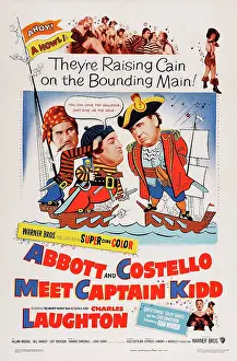 Posbyb Prints: ABBOTT AND COSTELLO MEET CAPTAIN KIDD
