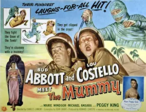 Images Dated 1st March 2005: ABBOTT AND COSTELLO MEET THE MUMMY