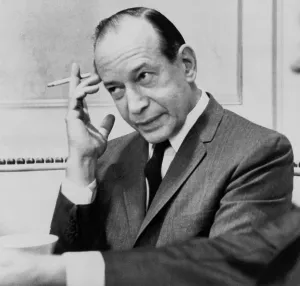 Legal System Prints: Abe Fortas, President Lyndon Johnson's nominee to the Supreme Court at the Senate Judiciary Committee in 1965
