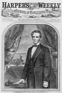 Front Page Prints: Abraham Lincoln (1809-1856), President-elect