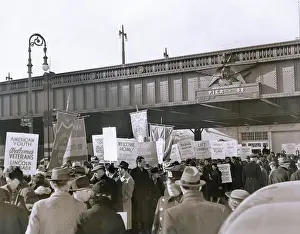 Anti Fascists Prints: Abraham Lincoln Brigade is welcomed home