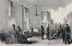Wood Engraving Prints: Abraham Lincoln, the President-elect