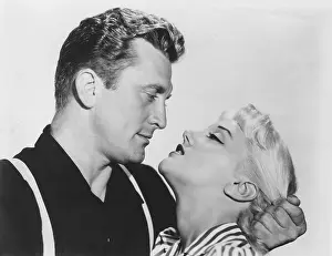 Pulling Hair Prints: ACE IN THE HOLE, from left: Kirk Douglas, Jan Sterling, 1951