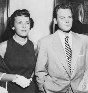 Agar Prints: Actor John Agar in court on July 20