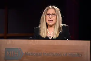 Barbra Prints: Actress Barbra Streisand spoke on womens cardiovascular health