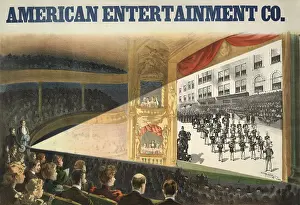 Vaudeville Prints: Advertisement of the American Entertainment Co