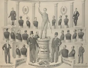 Bodies Prints: Advertisement for Hammerslough Saks Co