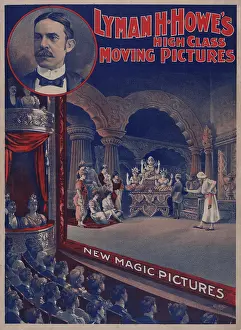 Class Prints: Advertisement for a motion picture show: Lyman H