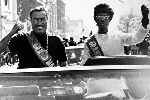Convertible Prints: Adam Clayton Powell and Shirley Chisolm