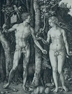 Adam Prints: Adam and Eve, by Albrecht Durer