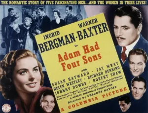 Warner Prints: ADAM HAD FOUR SONS, Ingrid Bergman