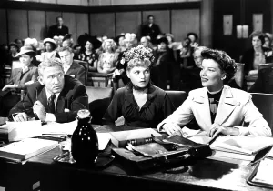 Holliday Prints: ADAM'S RIB, Spencer Tracy, David Wayne, Judy Holliday, Katharine Hepburn, 1949