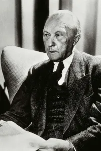 Konrad 1876 1967 Prints: ADENAUER, Konrad (1876-1967). Image of 1949. AISA/Everett Collection**US SALES ONLY**