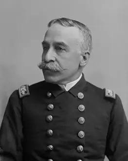 Admiral Prints: Admiral George Dewey, was commander of the US Asiatic Squadron on April 25