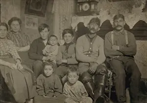 Dwelling Prints: Adolescents, John and Manuel Sousa (center left) both worked as cotton mill cleaners