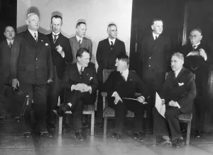 Herman Prints: Adolf Hitler and his Cabinet, January 30