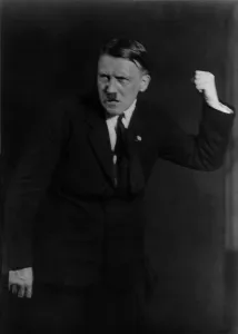 Practice Prints: Adolf Hitler in dramatic oratorical pose