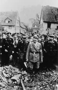 Adolf Prints: Adolf Hitler, with German military and officials