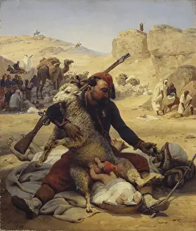 Togetherness Prints: The Adopted Child in the Desert (L'enfant adopt dans le dsert)