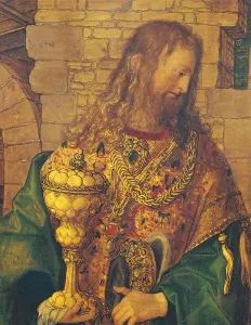 Wavy Hair Prints: Adoration of the Magi, by Albrecht Drer