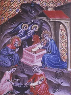 Hands Clasped Prints: Adoration of the Magi in the Book of Hours of Mary from Navarra