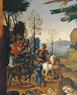 Motion Prints: Adoration of the Magi (Panel in the church of San Donato)