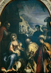 Picture Frame Prints: The Adoration of the Magi, by Sante Peranda
