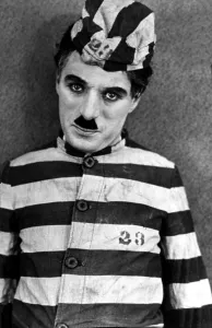 Prison Uniform Prints: THE ADVENTURER, Charlie Chaplin, 1917