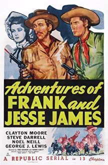 Clayton Prints: ADVENTURES OF FRANK AND JESSE JAMES