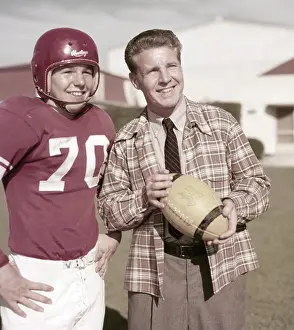 1950s Tv Prints: THE ADVENTURES OF OZZIE AND HARRIET, from left: David Nelson, Ozzie Nelson, 1952-1966