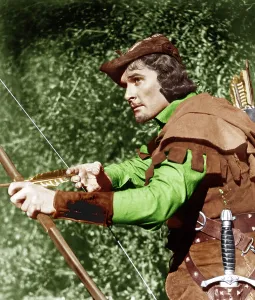 Bow And Arrow Prints: THE ADVENTURES OF ROBIN HOOD, Errol Flynn, 1938